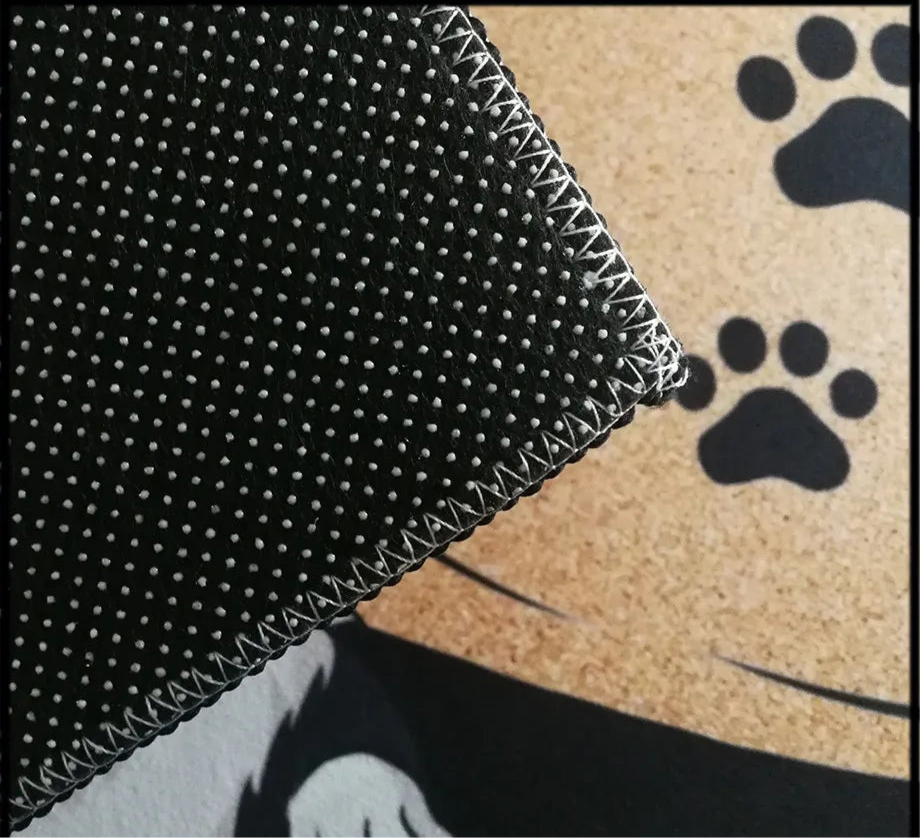 All Guests Approved Personalised Custom Pet Door Mat