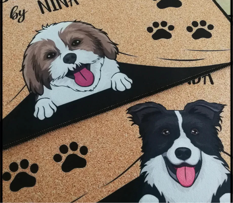 All Guests Approved Personalised Custom Pet Door Mat