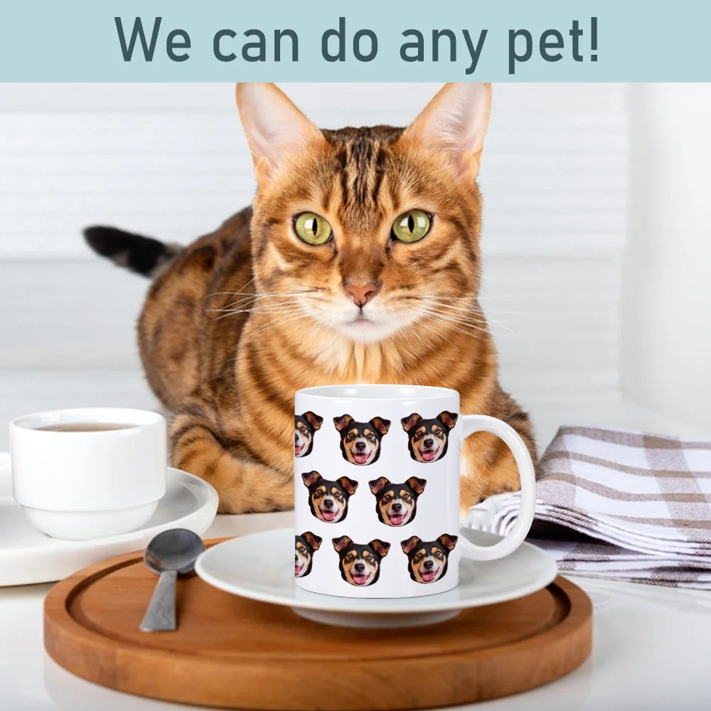 Personalised Custom Pet Face Mug