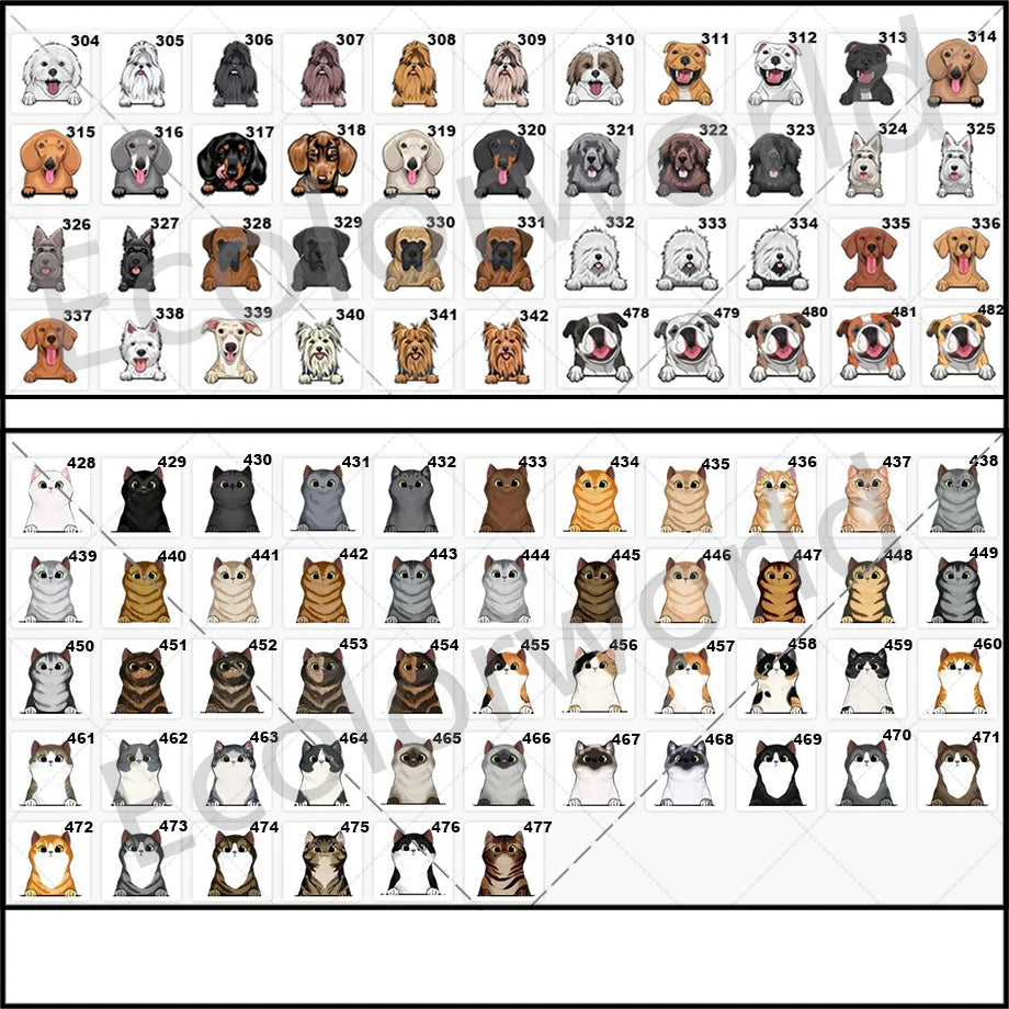 All Guests Approved Personalised Custom Pet Door Mat