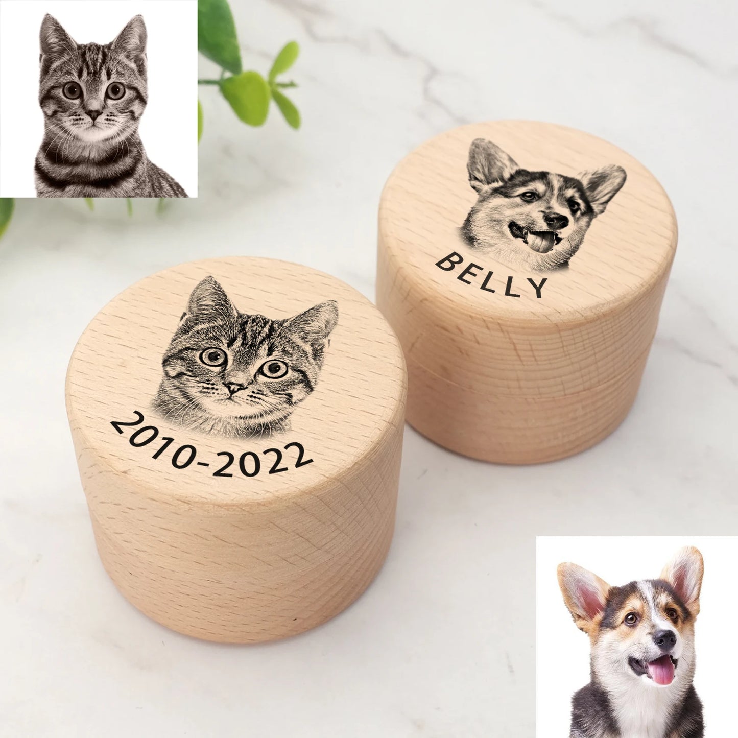 Custom Name Memorial Box
