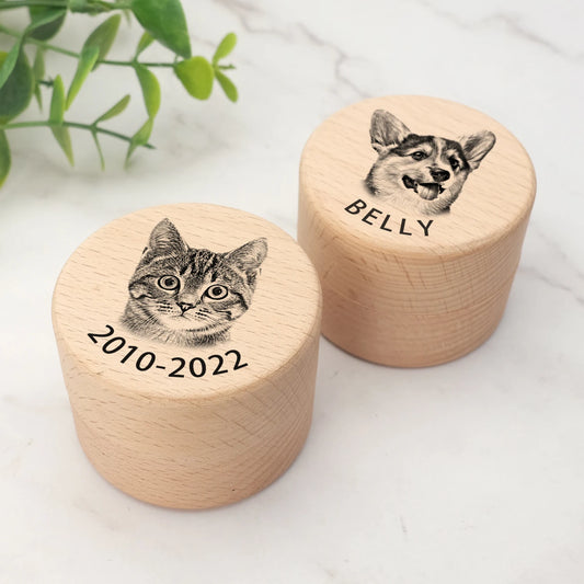 Custom Name Memorial Box