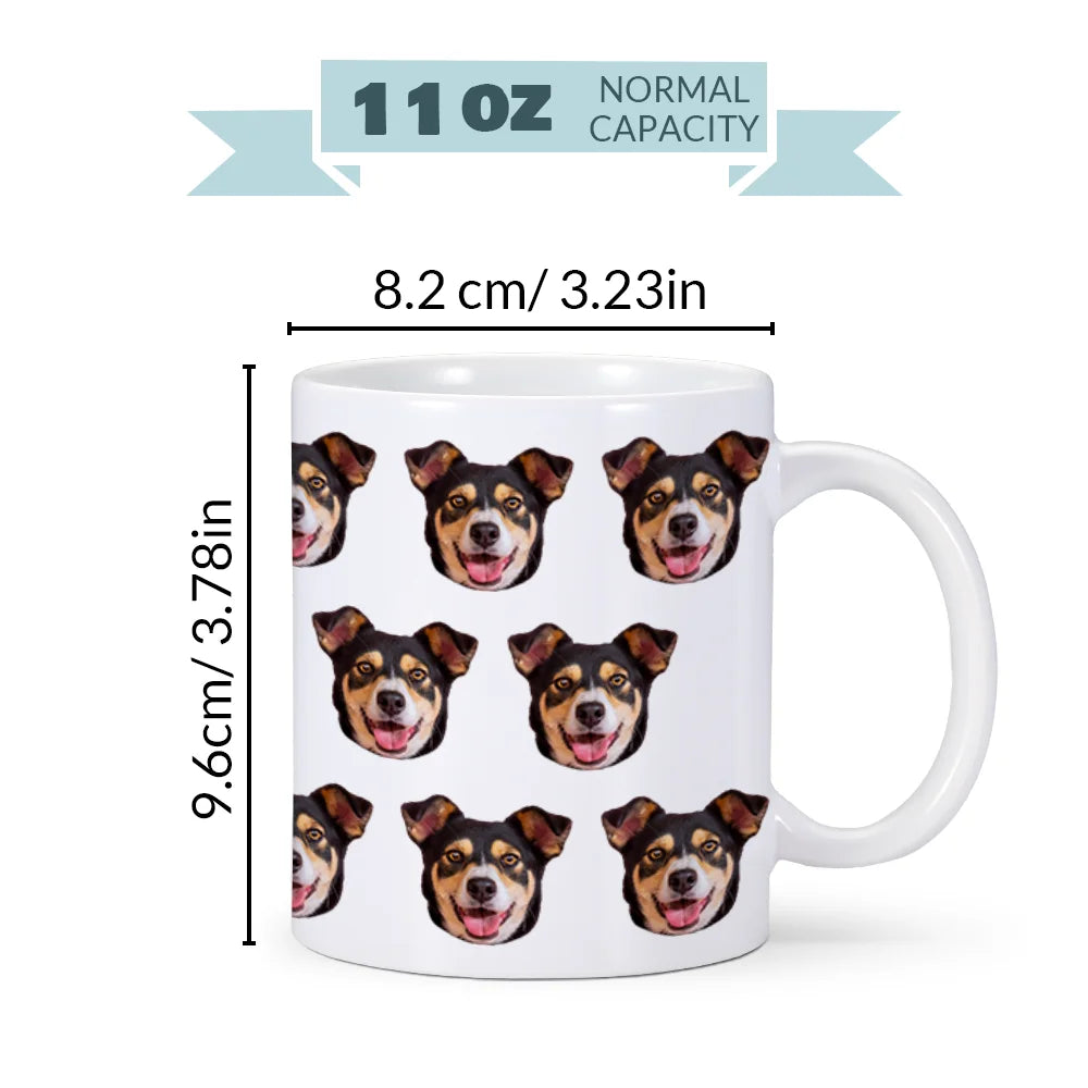 Personalised Custom Pet Face Mug