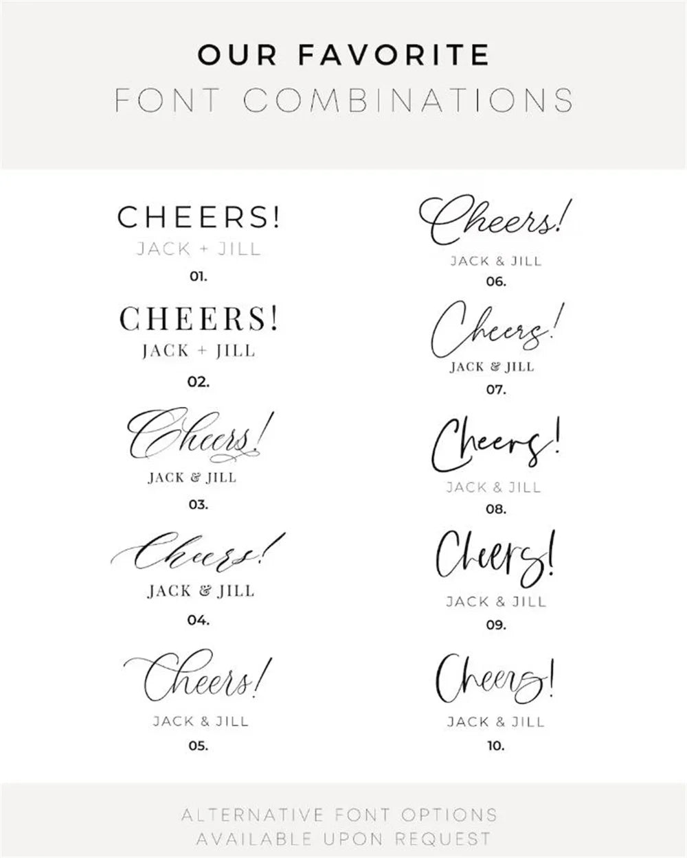 25PCS Coloured Personalised Pet Cocktail Napkins