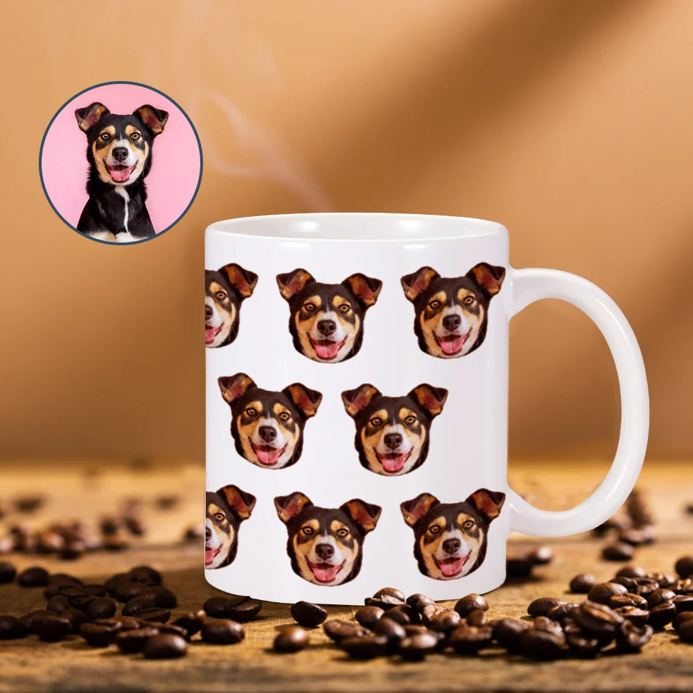 Personalised Custom Pet Face Mug