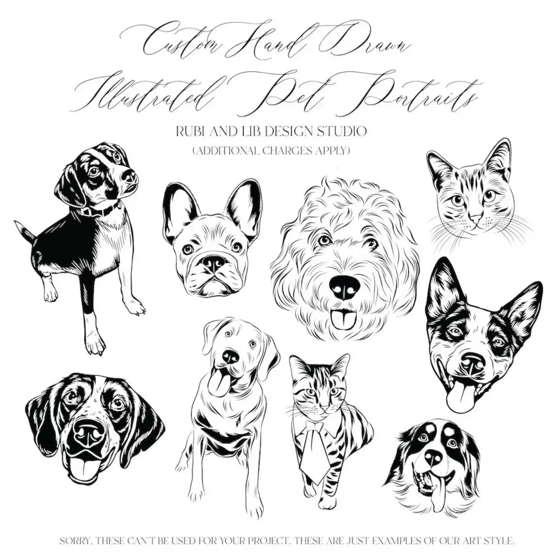 25PCS Coloured Personalised Pet Cocktail Napkins